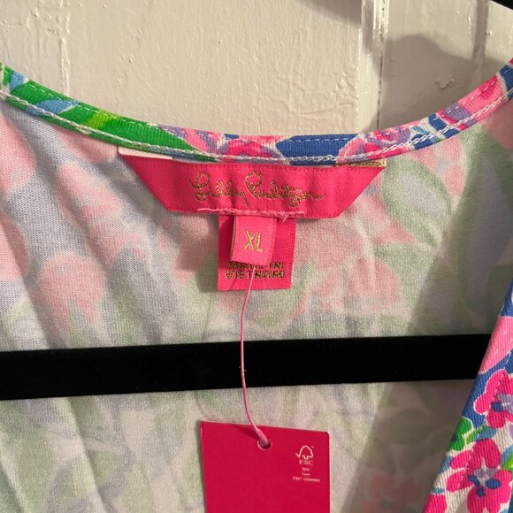 Lilly Pulitzer Juliet Ruffle Midi Dress - Picture 2 of 4